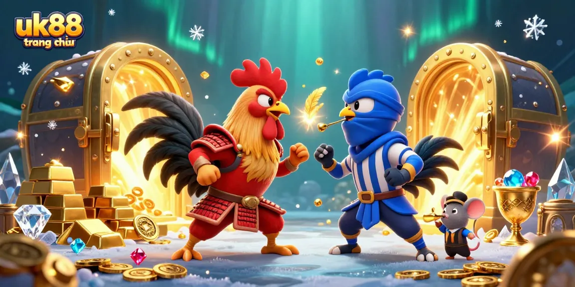Master the thrill of uk88 trang chủ with exciting battles between roosters in a dynamic gaming scene!