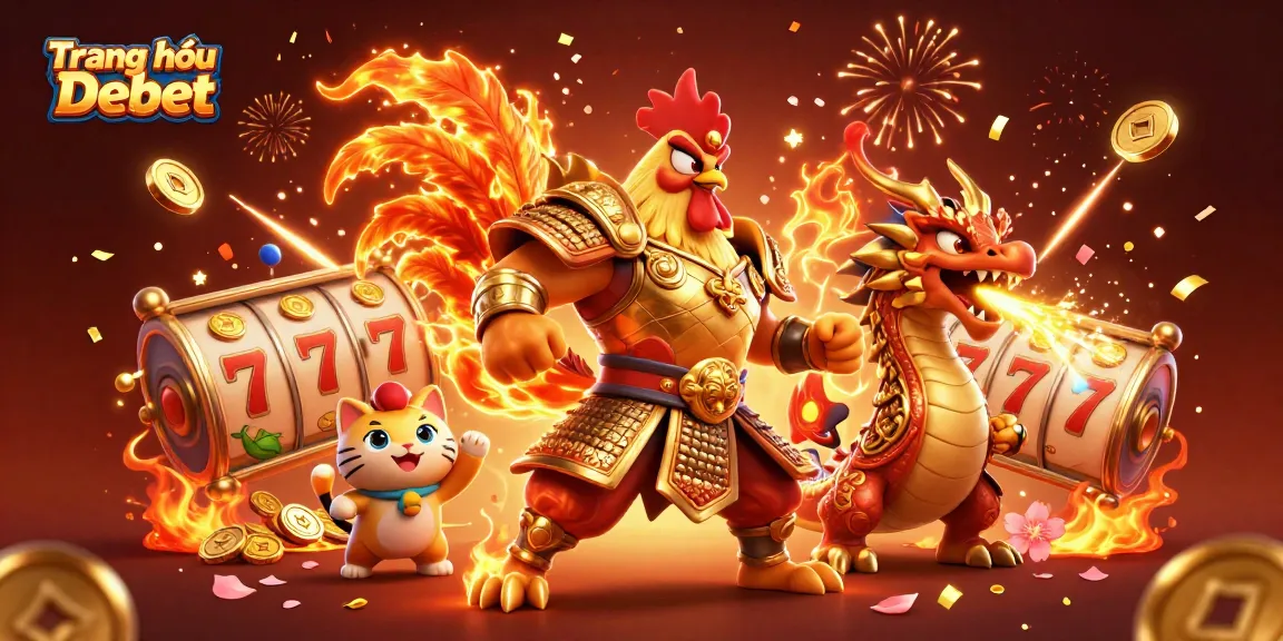 Experience the thrilling Trang chủ Debet with charming characters and exciting slot game elements.
