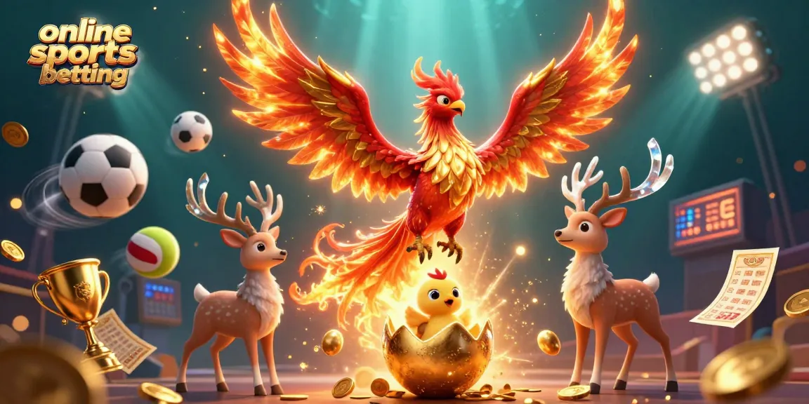 Experience thrilling online sports betting with dynamic 3D characters and vibrant visuals.
