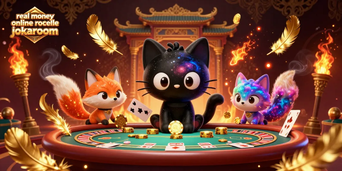 Engage in thrilling real money online roulette at JokaRoom with vibrant cosmic casino elements.