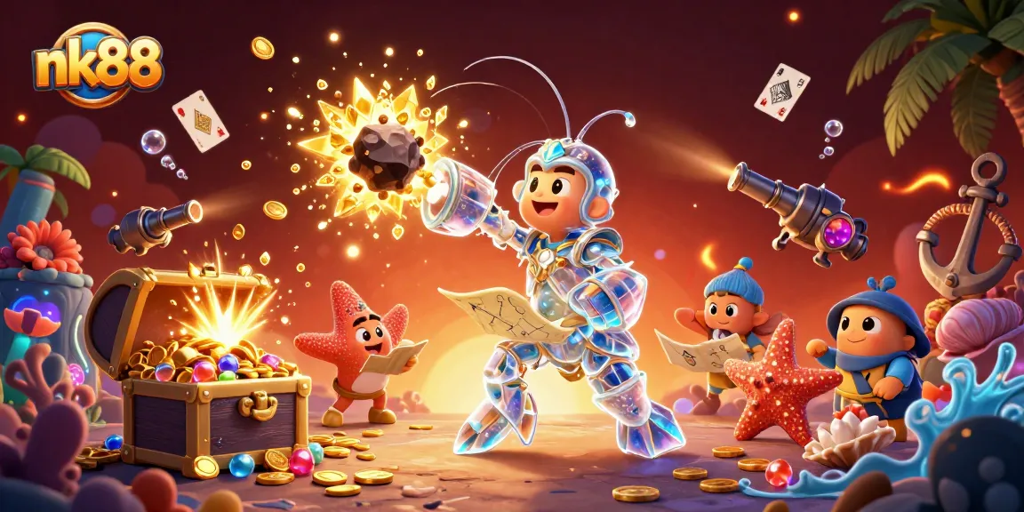 nk88 engages players in an exciting underwater treasure adventure with vibrant visuals and dynamic gameplay.