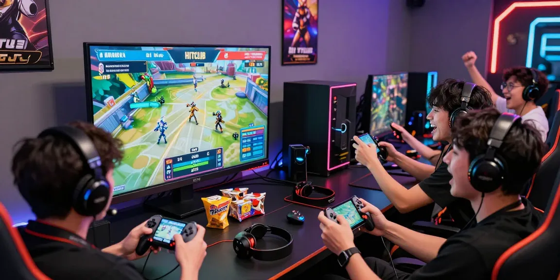 Players experiencing the thrill of HITCLUB gaming at taihitclub.cn.com in a vibrant setting.